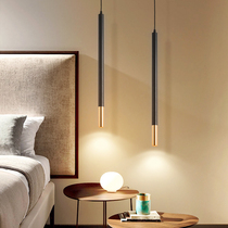 Bedroom headboard pendant lamp Long line Nordic Lamp modern minimalist creative personality Bench Led Strip Lamp Small Chandelia