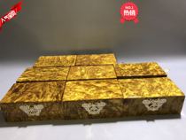 New product New shelf specifications long 15 wide 9 high 6 Myanmar Golden camphor scarring jewelry box gift collection