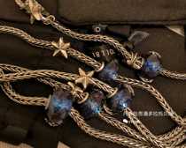 Denmark Yisi trollbeads Tobes wish sky set with starry sky glass Xiao war with the same