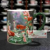 Foreign trade boutique LANG Mark Cup Standard American Mark Color Cup Hummingbird Monthly Coffee Cup with hand cup 7