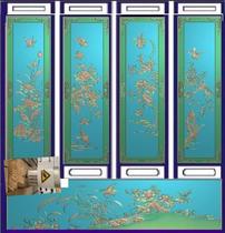 Boutique flowers open rich and expensive wardrobe full set of photo reliefs jdp Finely Carved Plot Grey Plot Flowers Birds All Season Flowers