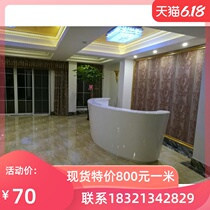  Company front desk reception desk paint desk welcome desk information desk cashier bar counter custom factory direct sales
