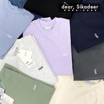 South Korea codegraphy small scale embroidered round neckline sweatpants suit CGP lovers sports clothing