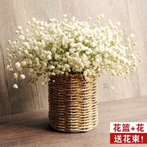 (Buy one get one free) New Years Eve flowers Dont forget me full of stars dried flowers bouquets of real flowers decorate living room home ornaments