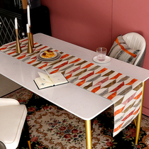 Table table flag Nordic light luxury tea table tablecloth fabric long shoe cabinet cloth cover towel modern simple TV cabinet cover cloth