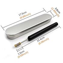 Silk screen new pen double head exchangeable net handmade leather DIY tool handling bucket mending leather edge oil