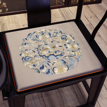 Chinese style red wood chair cushion solid wood China wind chair cushion ring chair too Division chair tea chair cushion seat cushion tea table mat