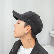 Mens Light Black Black Baseball Casual Man Street Young Hip Hop