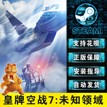 PC authentic steam Chinese royal air battle 7 unknown space unknown domain ACECOMBAT7: skies