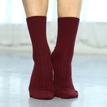 Modern Dance Socks Practice Socks North Dance Special Men And Women Indoor Non-slip Jazz Dance Heaps Stockings Socks Cotton Midtubes Socks Yoga Socks