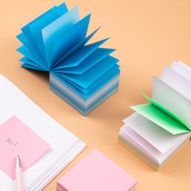 Power gradient color note paper 400 sheets x3 This pack 21714 large capacity note origami 76x76cm