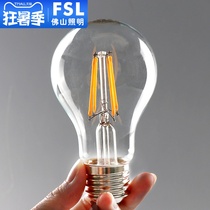 fsl Foshan lighting led bulb e27 screw mouth super bright bulb light 4w6w energy-saving lamp tungsten wire light source lamp