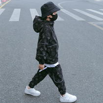 Great mens clothing autumn clothing Chauffes cool handsome children sports clothes suit 2022 spring autumn season new boys