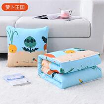 On-board sleeping pillow Pillow Quilt Dual-use car Shoulder Jacket Car children rely on pillows to protect the inside of the neck