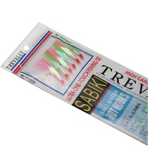 Tied bright silk fishhook official hanging string hook knife fishhook bionic fish skin hook tied line fishhook sea fishing Luya sea bait