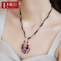 Long accessories necklace female sweater chain clavicle chain 2021 new spring and summer high wild pendant jewelry pendant file