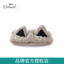 Hot sell Krärmel naked body Cat Hair with makeup hair stirrup Hair Wash lady Wash Face Wash Head Stirrup facial mask Makeup Remover