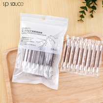Disposable alcohol iodophor disinfection cotton swabs individually packaged portable travel face-to-face sign newborn baby iodine wine cotton sticks