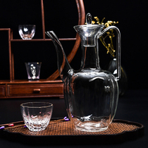 Imitation Song Guifei pot pure handmade heat resistant glass debater Wine Sub tea Tea Tea Tea tea Tea Pot of Tea Wine Wine Pot
