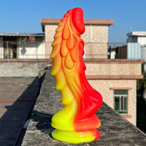 Liquid silicone Silicone Bad Dragon Special horse Pendant Yang Furniture for men and women with flared anal masturbation Anal Plug animal Adult Supplies