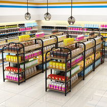 Supermarket shelves Shopping mall cosmetics display table Convenience store maternal and child display rack Nakajima cabinet Multi-layer shoe bag display cabinet