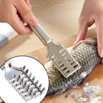 Fish Scale Knife Fish Scale Shavings Killer Fish Deamers Descaler Scramers Scramers Stainless Steel Go Fish Scale Tool Fish Brushed