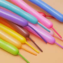 Little prince adds thick strip balloon cute cartoon animal flower shape decoration children magic balloon 100