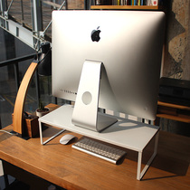 Display screen increased bracket all-in-one machine raised base laptop iMac shelf desktop storage box steel