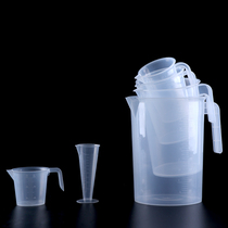 500ml ml plastic measuring cup measuring cylinder beaker with scale volumetric bottle kitchen household use