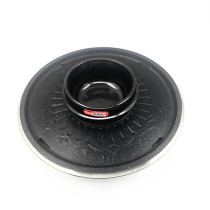 Korean round charcoal baking tray casserole barbecue tray carbon baking tray round non-stick baking tray carbon roasting non-dipping barbecue dish 1p