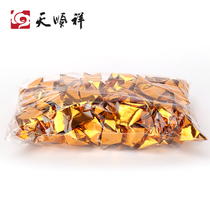 Folding finished gold ingot burning paper origami tomb-sweeping day winter clothing section grave July 15 worship supplies aluminum foil