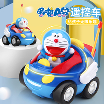 Children's toy car durable boy girl 2-year-old genuine Doraemon's new 2022 racing model birthday gift