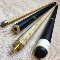 Adult pool table special billiard club Small head black eight club Big head 2 section rod American pool table accessories rod