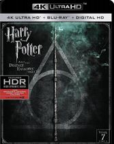 Harry Potter Deathly Hallows (below)(4K UHD)(HDR)(DTS:X)(middle word) Blu-ray disc