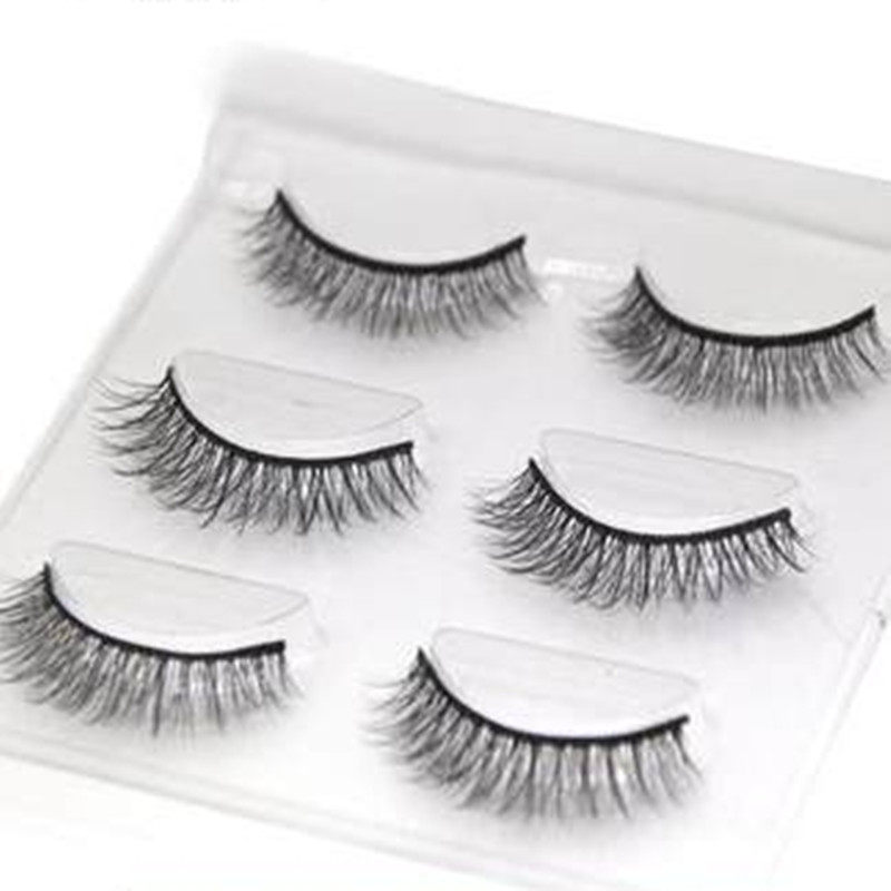 若萱假睫毛女自然浓密3D立体素颜仿真仿真硬梗撑双眼皮空气睫毛