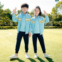 Sports school uniform custom-made large size primary school class uniform first grade school class uniform three-piece red kindergarten garden uniform