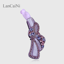 Korean banana clip vertical clip horsetail clip hairclip small non-slip vertical card rhinestone hair accessories Japanese and Korean hair card adult headgear