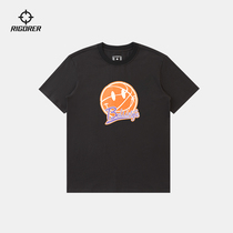 Quasi 2021 new sports short sleeve men and women basketball running training fitness breathable quick-drying round neck loose T-shirt