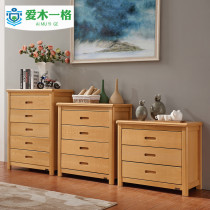 Beech Wood Five Bucket Cabinet Four Bucket Cabinet Full Solid Wood Log Storage Cabinet Storage Cabinet Locker chest of drawers brief about five fights