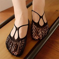 (Buy two get two) lace boat Socks womens non-slip short summer thin invisible cotton socks shallow short silk