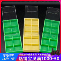 CNC blade box CNC knife box 10-piece ABS rose carbide knife box packaging box