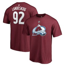 COLORADO AVALANCHE American Hockey League T-shirt COLORADO AVALANCHE star short sleeves customizable