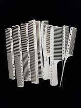 With scale size comb Hair stylist Hairdresser Hair salon Professional hair cut comb Ruler comb Hair scale haircut comb