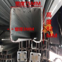 750 super-major hanging rail industrial plant gate sliding door track pulley carrying 1 ton of hot-dip galvanizing corrosion resistance