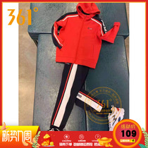 361 Degrees Mens Sportswear Sport Suit 2020 Spring Style Fashion Casual Suit 361 Tandem Hat Cardioverwear Knitted Pants Man