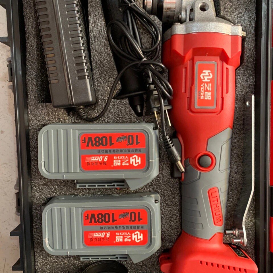 Art wise brushless charging angle mill lithium battery polished and polished portable multifunctional handheld grinding wheel cutting machine