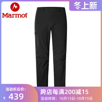 2020 Spring New MARMOT Groundhog men soft shell pants M3 sports outdoor breathable wear-resistant waterproof elasticity