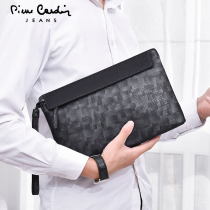 Pilkadan mens handbag envelope bag leather large-capacity handbag casual cowhide clutch mens trend