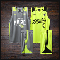 Basketball uniform jersey Jersey sports suit loose competition training vest custom printing team uniform Street tide custom-made