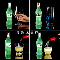 Crystal glass water cup beer cup juice cup Milk Cup heat-resistant teacup whiskey Cup custom LOGO thin